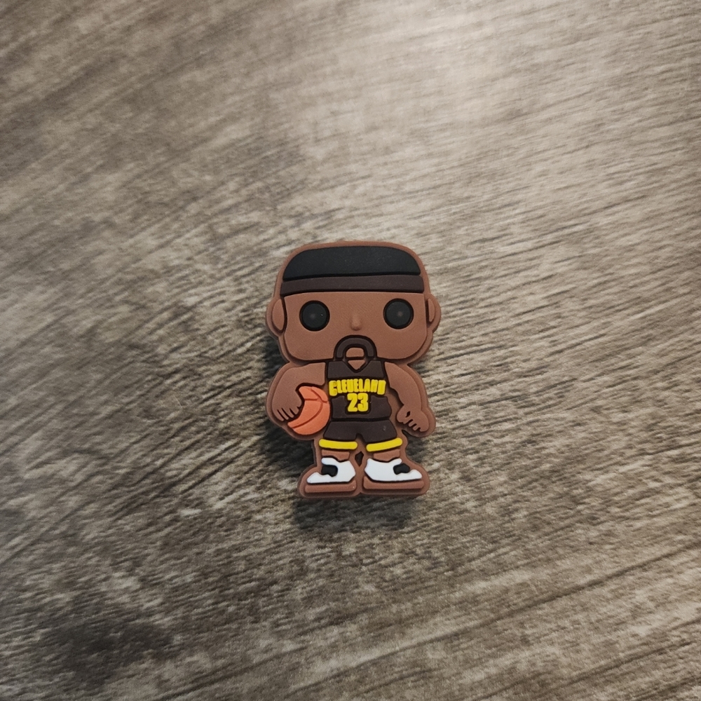Cleveland Cavaliers Player 23 NBA Croc Charm Jibbitz Men Women Kids NEW